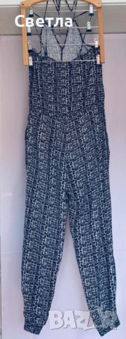  Нови Гащеризон Timeaut М-42 и Панталон с етикет, р-р S черен, висока талия, широк