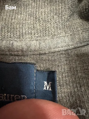 Мъжко!Polo Ralph Lauren 1/4 zip up блузка с яка размер М , снимка 5 - Блузи - 49508116