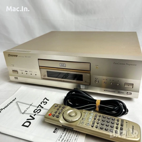 Тествано възпроизвеждане на CD/CD-R DVD плейър Pioneer DV-S737, снимка 2 - Аудиосистеми - 53541740