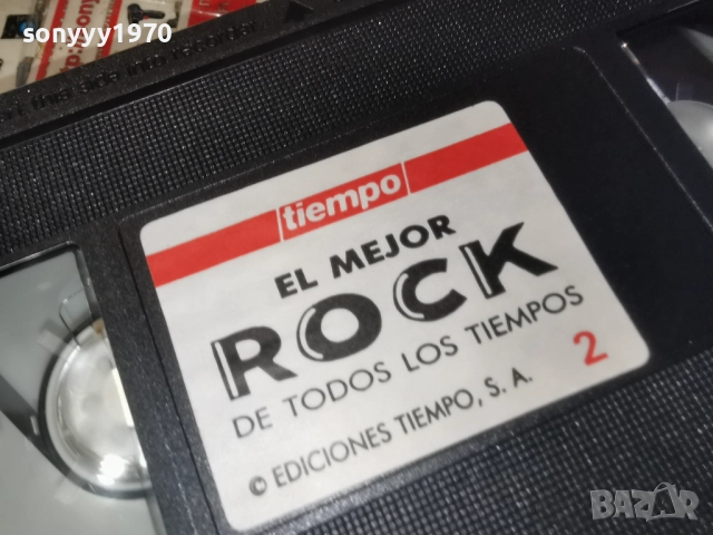 ROCK-VHS ORIGINAL TAPE 2612250942, снимка 5 - Други музикални жанрове - 52901980