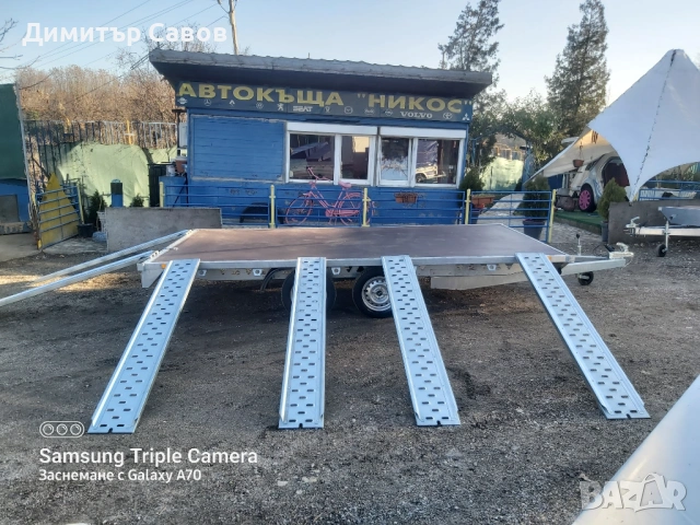 REPO FLAT 4.10 x 2.10м. за мотори, АТV/UTV до 750кg., снимка 11 - Ремаркета - 53465993