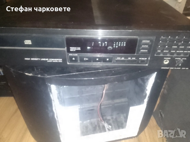 CD player Sony , снимка 2 - Аудиосистеми - 53146430