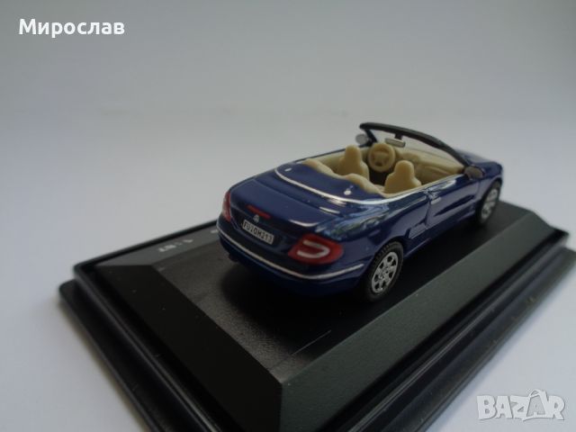 SCHUCO 1:87 H0 MERCEDES BENZ CLK ИГРАЧКА КОЛИЧКА МОДЕЛ, снимка 3 - Колекции - 46366478