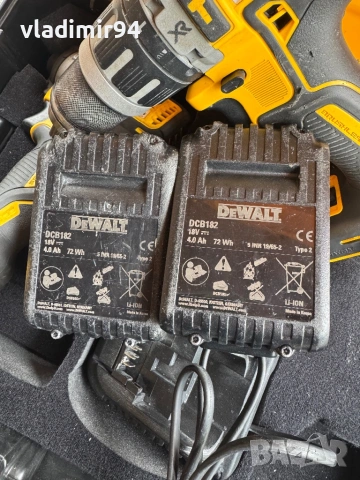 Dewalt импакт и винтоверт, снимка 8 - Винтоверти - 53899558