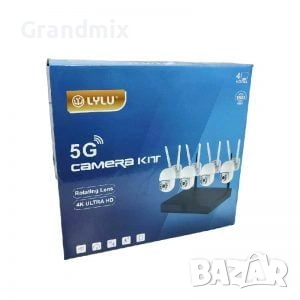 Комплект 4 камери 5G 4K ULTRA HD+DVR