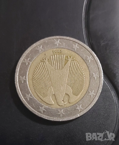 2 евро Германия 2002, снимка 6 - Нумизматика и бонистика - 53639001