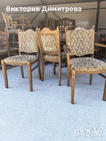 Комплект от 3 трапезни стола , снимка 11 - Столове - 51628809