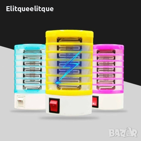 Електрическа лампа против комари, LED светлина - TV1048, снимка 4 - Друга електроника - 52173632