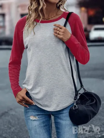 Блуза с дълъг ръкав