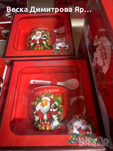Коледни порцеланови комплекти, снимка 14 - Чаши - 52061815