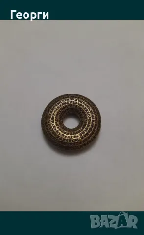 Бронзов амулет-5, снимка 2 - Антикварни и старинни предмети - 50111290