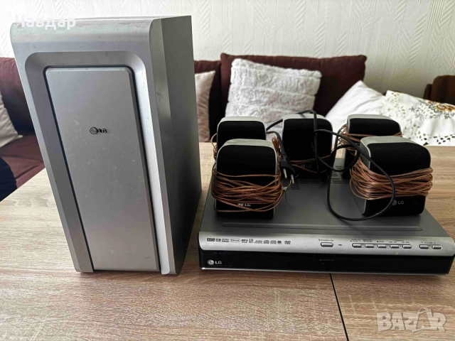 DVD/CD RECEIVER - LG LH-T255SD + тонколони, снимка 2 - Плейъри, домашно кино, прожектори - 53622075