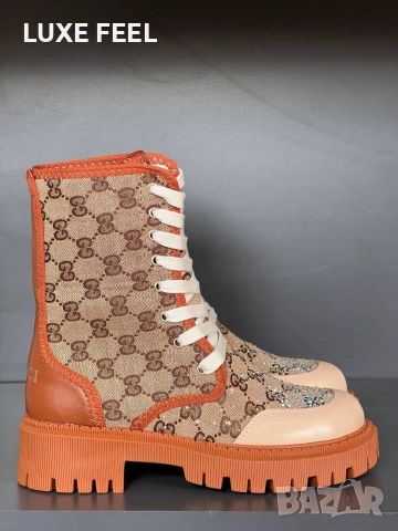 GUCCI ⚜️Дамски Боти , снимка 3 - Дамски боти - 53542488