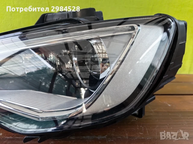 Оригинален ляв фар за Audi A3 Xenon, снимка 3 - Части - 50959357