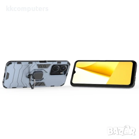 vivo Y16 4G Удароустойчив Ring Holder Калъф и Протектор, снимка 11 - Калъфи, кейсове - 50741872