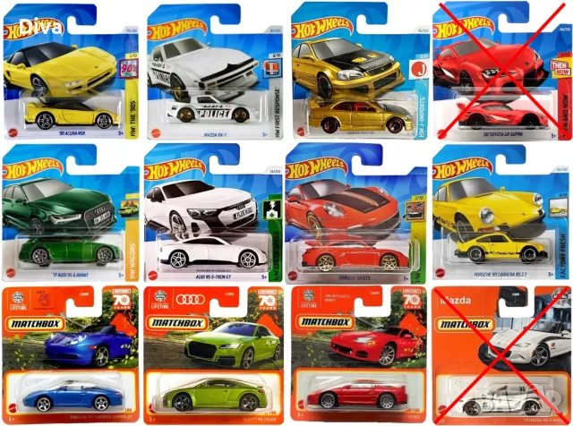  % ПРОМОЦИЯ % Hot Wheels Matchbox колички Honda Nissan Mitsubishi и др., снимка 7 - Колекции - 27973903