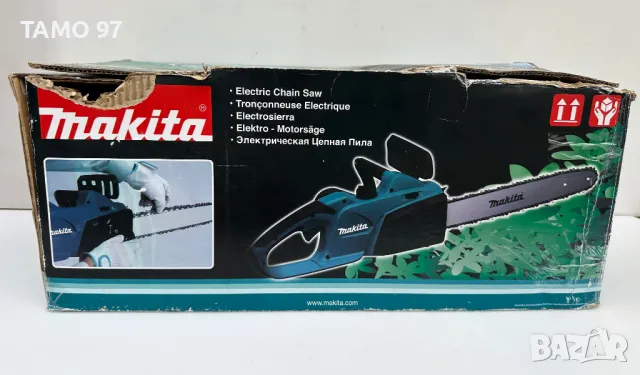 Makita UC4014A - Електрически верижен трион неразличим от нов!, снимка 10 - Други инструменти - 46889558