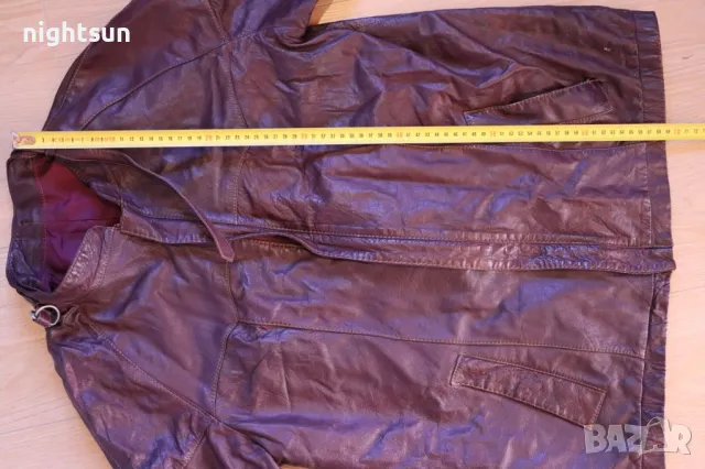 Кожено яке от естествена кожа, снимка 2 - Якета - 31904069