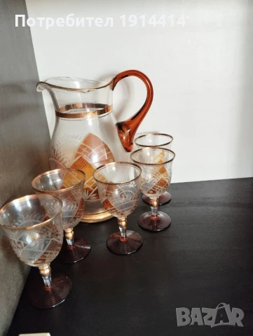 Сервизи за ракия, вино, уиски винтидж, снимка 7 - Сервизи - 50744146