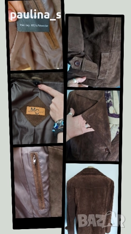 Три различни броя / Дамско яке от естествен велур , снимка 13 - Якета - 52128190