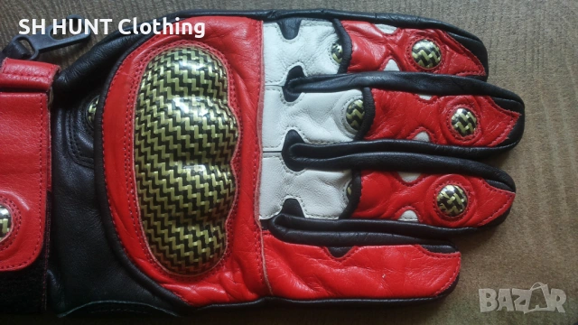 CAGIVA MOTO Leather Gloves Размер XL мъжки мото ръкавици естествена кожа 35-68, снимка 3 - Ръкавици - 53305177