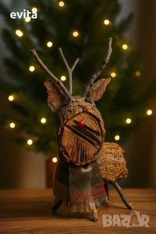 Колекция уникат – сет ръчно изработени коледни играчки