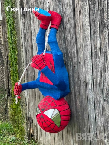 Уникална 3D пинята/тематичен декор – Спайдър-Мен!, снимка 3 - Декорация за дома - 52721068