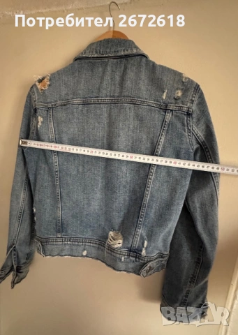 Дънково яке на Zara, снимка 7 - Якета - 53085762