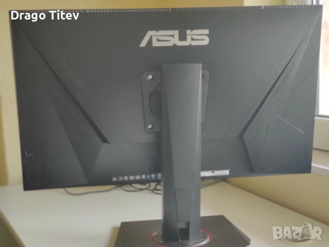 Gaming Монитор ASUS VG279Q  27", IPS, Full HD, 144Hz, 1ms, Display Port, FreeSync, Черен, снимка 2 - Монитори - 52367006