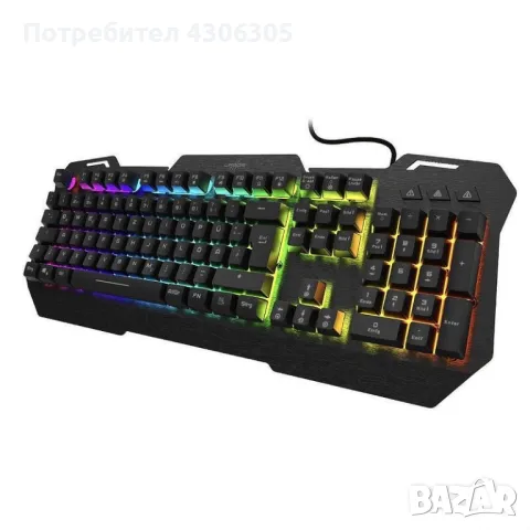 Геймърска клавиатура Hama uRage Exodus 450, Черен, USB, снимка 1 - Клавиатури и мишки - 48153437