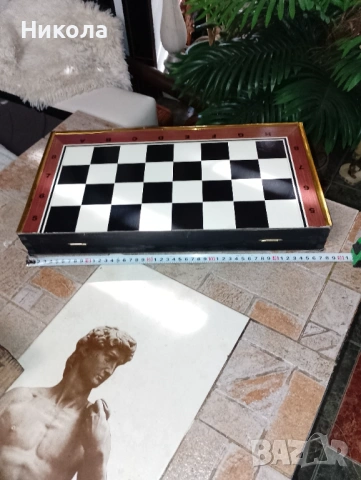 Шах-табла48/48 с  фигури и пулове, снимка 6 - Шах и табла - 43029726