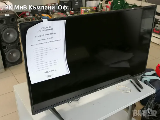 Smart TV NEO Led-40ZS1T2, снимка 1 - Телевизори - 49554815