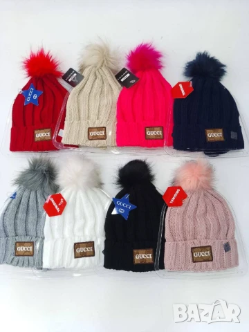 шапки с пух hugo boss louis vuitton calvin klein the north face dior nike  , снимка 13 - Шапки - 50776118