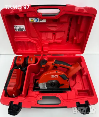 Hilti SCM 22-A - Акумулаторен циркуляр 2x22V 5.2Ah перфектен!
