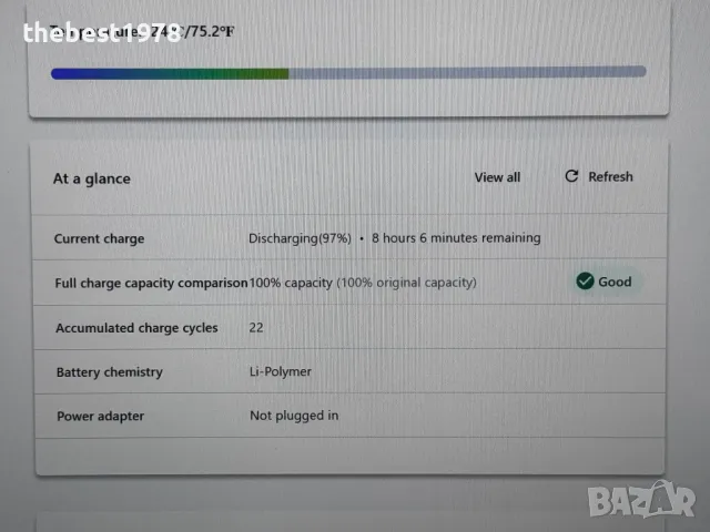 Lenovo X13 Gen4`Core i7-1355U/16GB DDR5/1TB NVMe/Гаранция 25м/WUXGA 1920x1200 , снимка 12 - Лаптопи за работа - 48998552