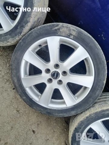 4Бр. Алуминиеви джанти Борбет 17" 5х112 , снимка 7 - Гуми и джанти - 52951002