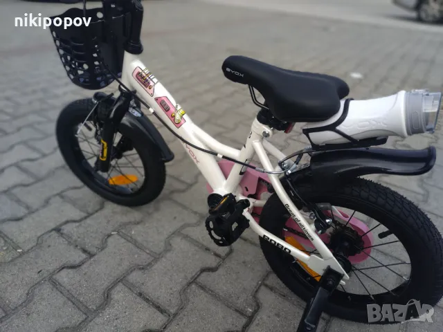 BYOX Велосипед 14" ROBO бял, снимка 9 - Велосипеди - 46834651