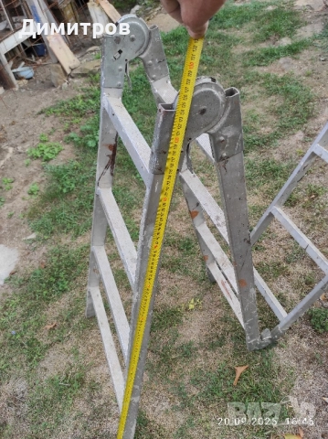 Стълба сгъваема внос, снимка 2 - Строителни материали - 51968011