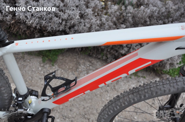 Cube Attention 29-3х10-Deore XT с хидравлика-алуминиев велосипед, снимка 4 - Велосипеди - 53854881