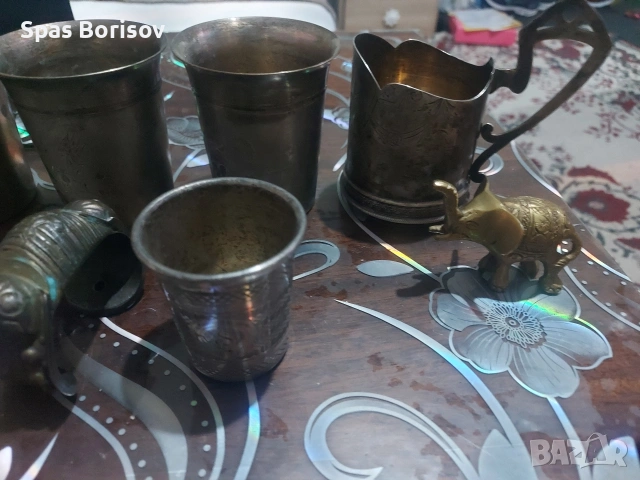 стари чаши сребърни , снимка 4 - Антикварни и старинни предмети - 53803173