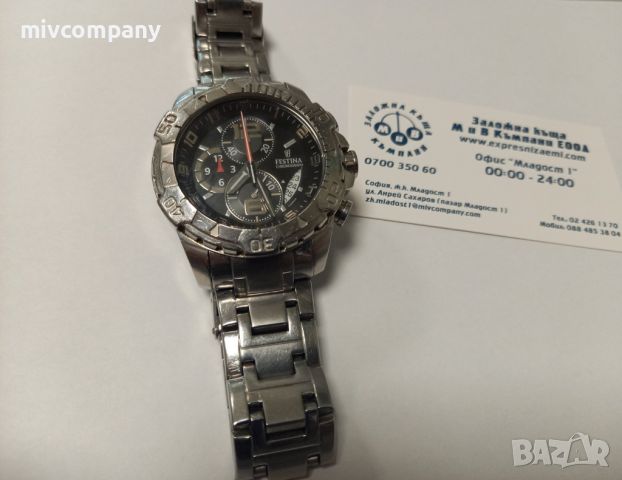 Часовник Festina Chronograph F16358, снимка 1 - Мъжки - 46351529