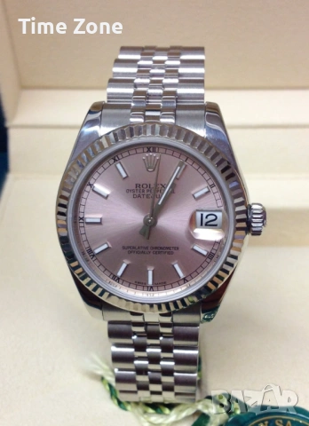 Rolex Datejust 36mm Two-Tone Yellow Gold Automatic Дамски Различни Варианти, снимка 14 - Дамски - 54049281