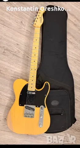 Електрическа китара Vintage V52 telecaster icon series distressed butterscotch, снимка 2 - Китари - 48942935