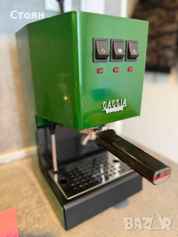 Чисто нова кафемашина GAGGIA Classic E24 Jungle Green, снимка 4 - Кафемашини - 54187728