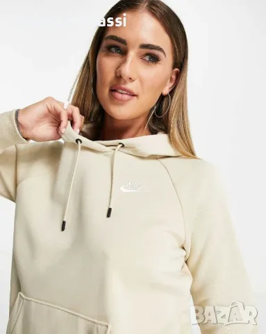 Nike Fleece Суичър дамски Оригинален , снимка 1 - Спортни екипи - 48754825