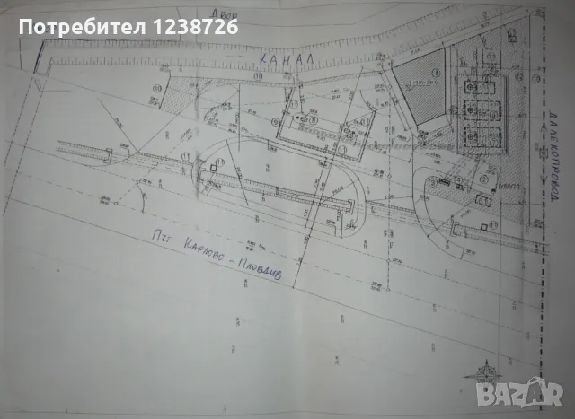 Продавам крайпътен парцел, снимка 2 - Парцели - 45596665