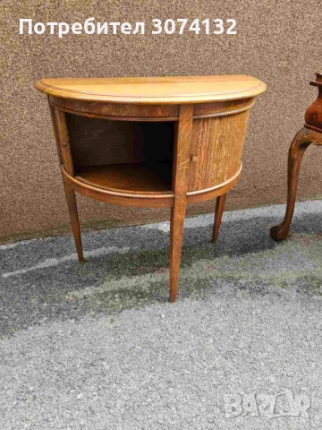 Английска конзола с плъзгащи вратички, снимка 2 - Шкафове - 53500110