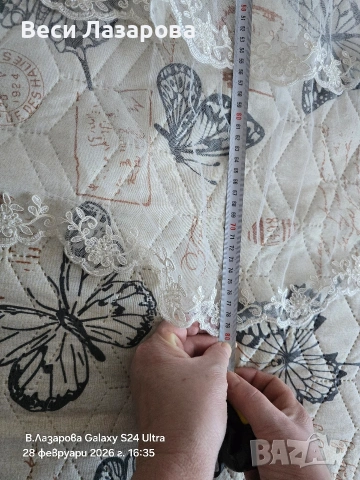 продавам булчинска рокля с обръч и воал , снимка 17 - Сватбени рокли - 53658480