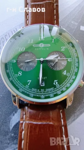 ZEPPELIN 100 YEARS ZEPPELIN Chronograph, снимка 8 - Мъжки - 47846075