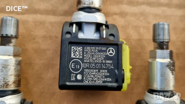 Mercedes GLC w253, TPMS сензори датчици за следене налягането в гумите, Мерцедес ГЛЦ, снимка 3 - Части - 45978861